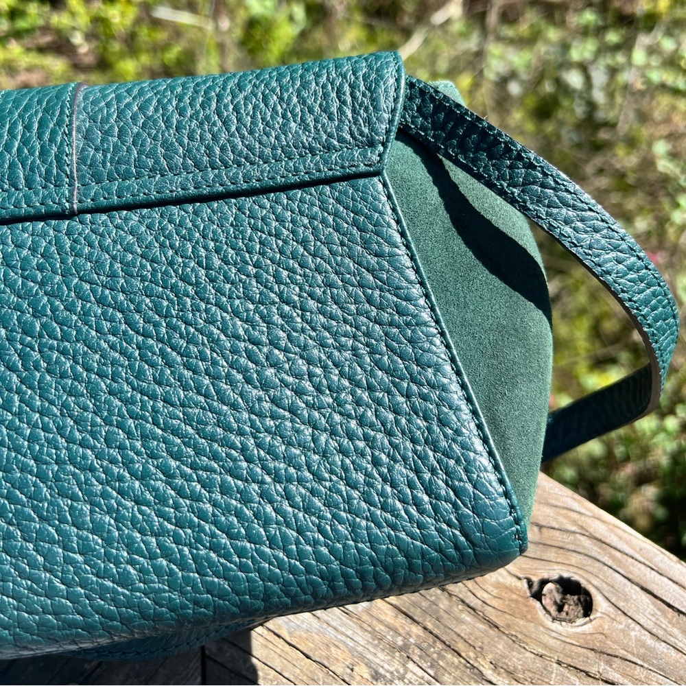 LK Bennett Clutch Purse in Emerald Green - Picture 4 of 4
